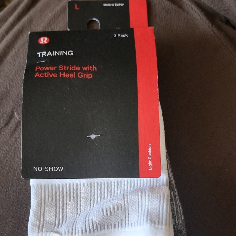 lululemon athletica White Training No-Show Socks - 3 Pack